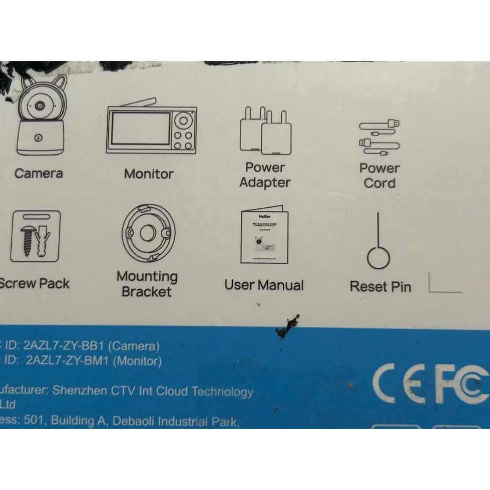 Video Baby Monitor Noiller ZY-BB2 4.3
